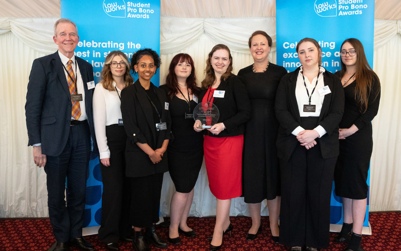 University of Huddersfield students lead fundraising efforts in law school challenge