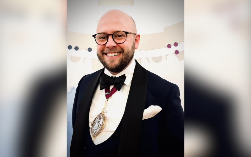 Nigel Brook, new president of the Leeds Law Society