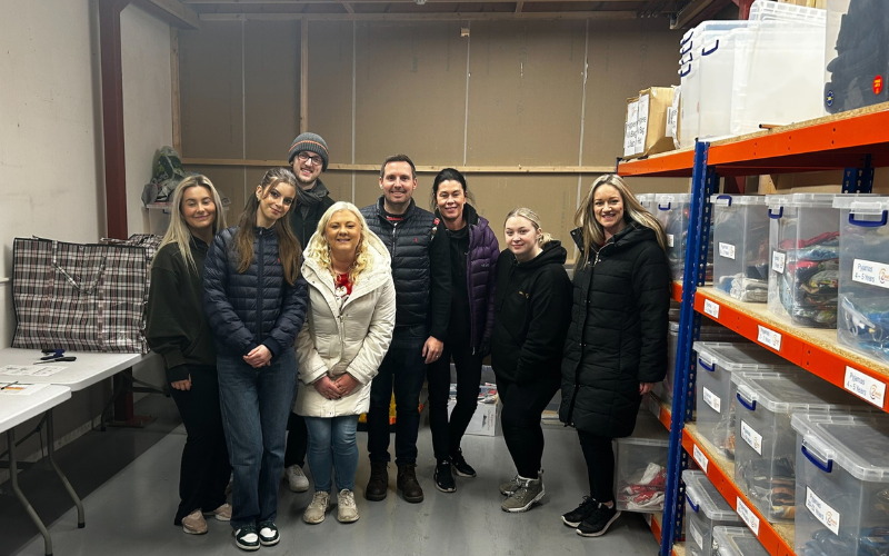 Gateley raises almost £5,000 to support Yorkshire-based child bed poverty charity