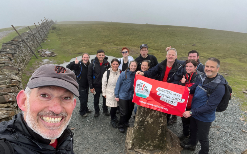 Walkers complete the Yorkshire Three Peaks to raise thousands for charity in memory of colleague