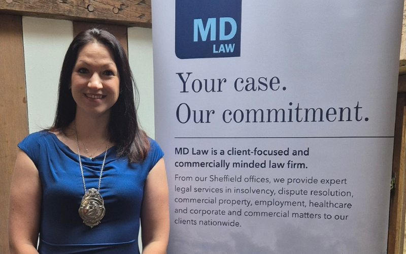 MD Law solicitor unveiled as new President of the Sheffield and District Law Society