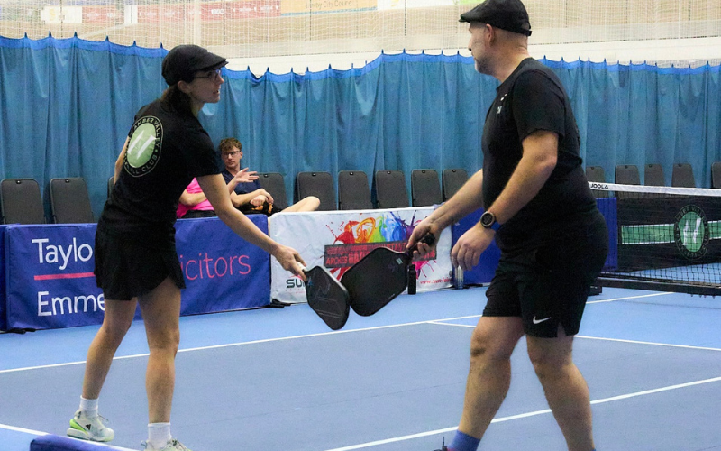 Taylor Emmet supports Amber Valley Pickleball Invitational as media sponsor